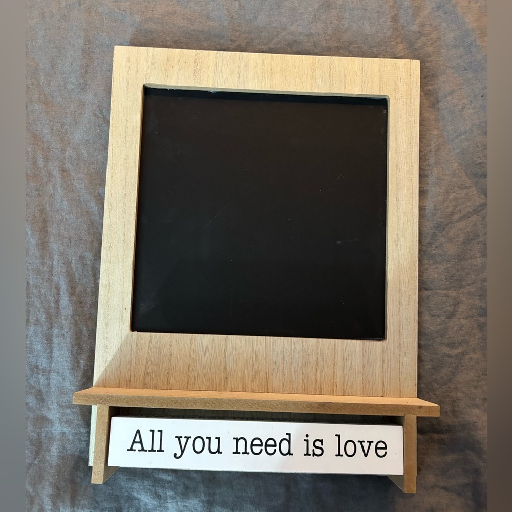 Love chalkboard wall sign